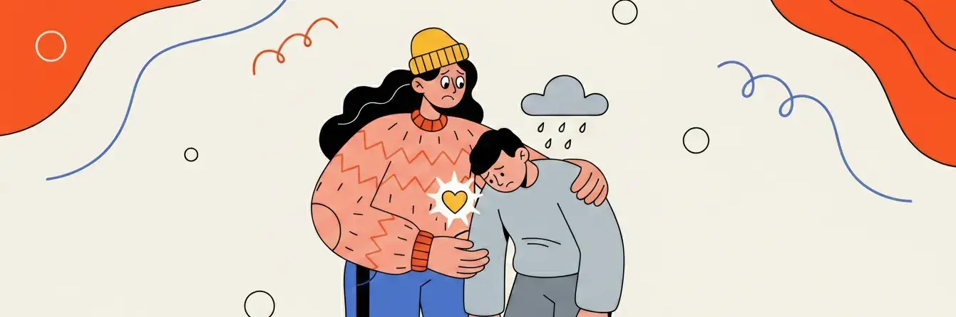 Ему плохо, но он не идет к психологу как помочь близкому, не разрушив себя