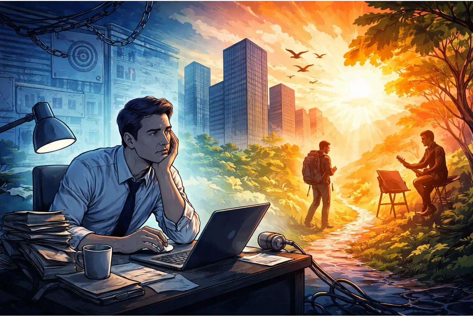 Почему безопасная работа делает несчастным как онлайн терапия помогает найти своё дело